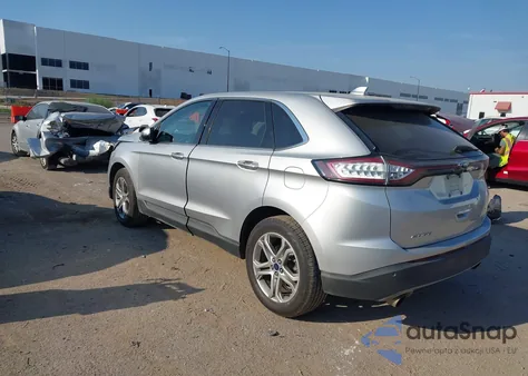 2017 Ford Edge Titanium из США, поврежденный, VIN 2FMPK3K97HBB29414